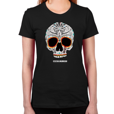 Day of the Dead Skull Women's T-Shirt