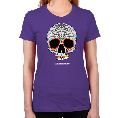 Day of the Dead Skull Women's T-Shirt