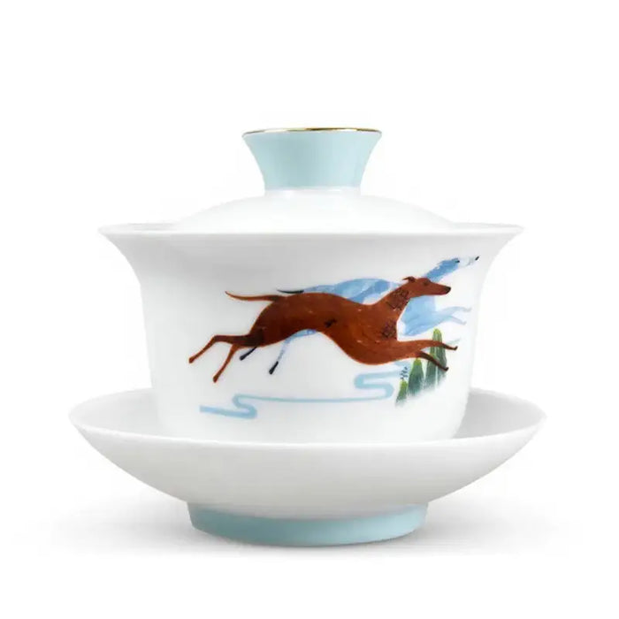 Dayi Official "Wang Shi" (Zodiac Dog Year) Gaiwan around 150ml D9.5*H6cm - King Tea Mall