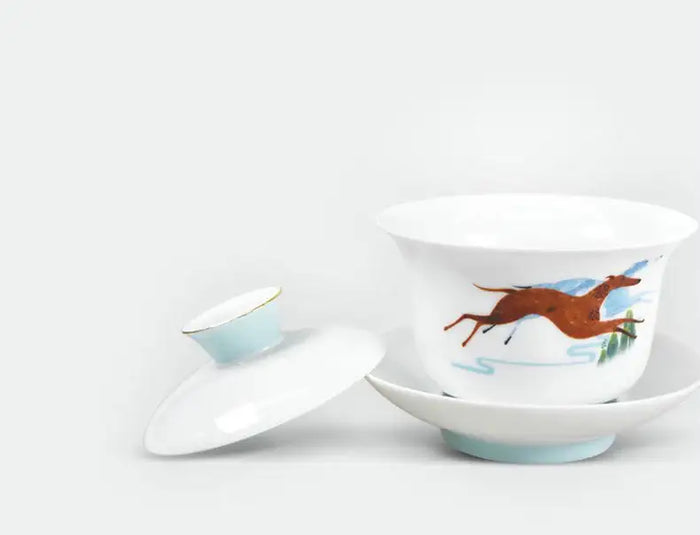 Dayi Official "Wang Shi" (Zodiac Dog Year) Gaiwan around 150ml D9.5*H6cm - King Tea Mall