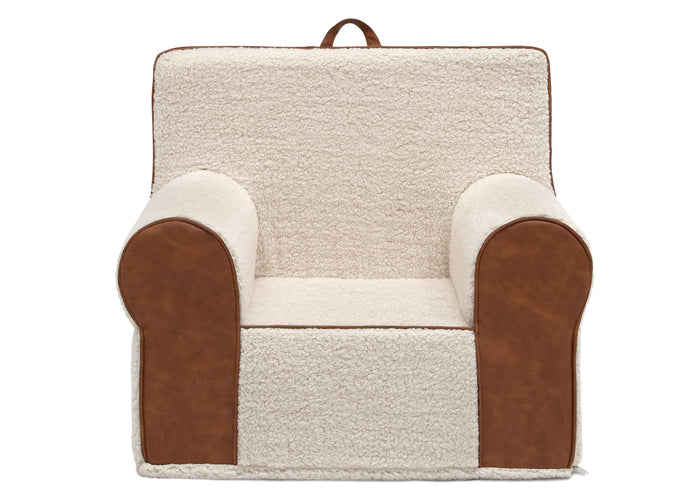 DCB: Cream Sherpa with Brown Leather (5047)
