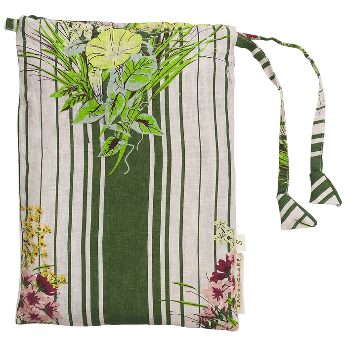 Dempsey Linen Pillowcase Set - Hunter Green Standard