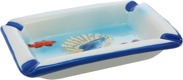 Dolphin Scene Ash Tray