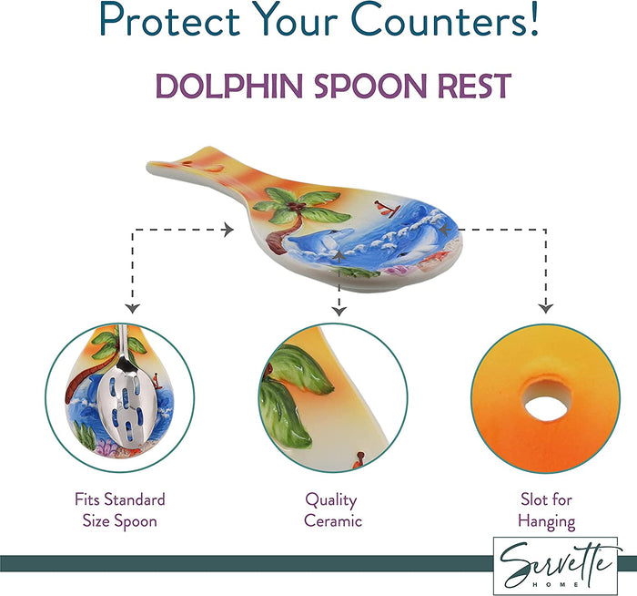Dolphin Spoon Rest