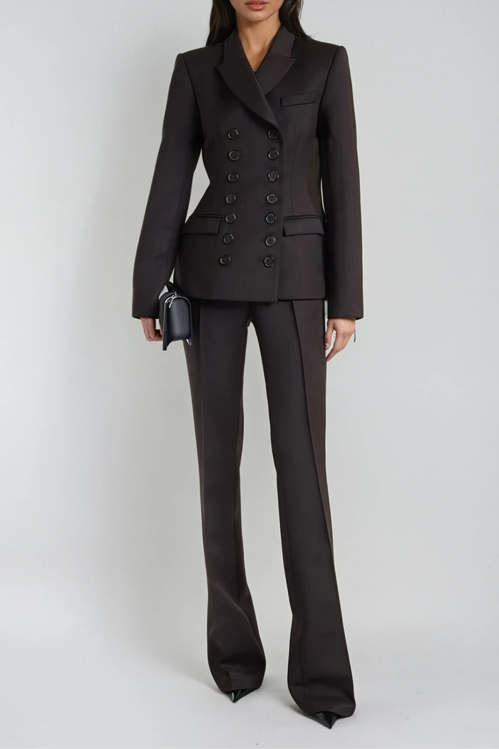 Domen Double Breasted Pants Set
