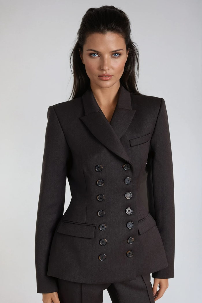 Domen Double Breasted Pants Set
