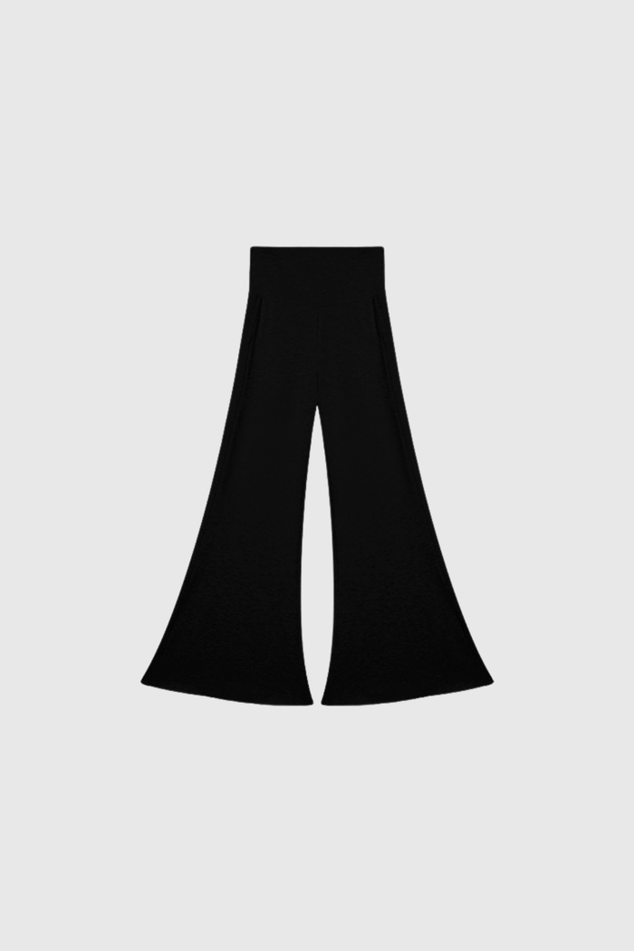 Donatella Bootcut Pants In Black