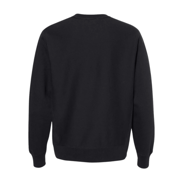 Back of black 'DON'T DIE' Crewneck