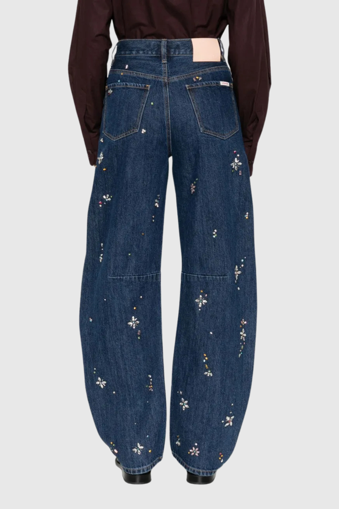 Doroteia Embellished Barrel Jeans