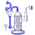 Dual Perc Funnel 9" Dab Rig