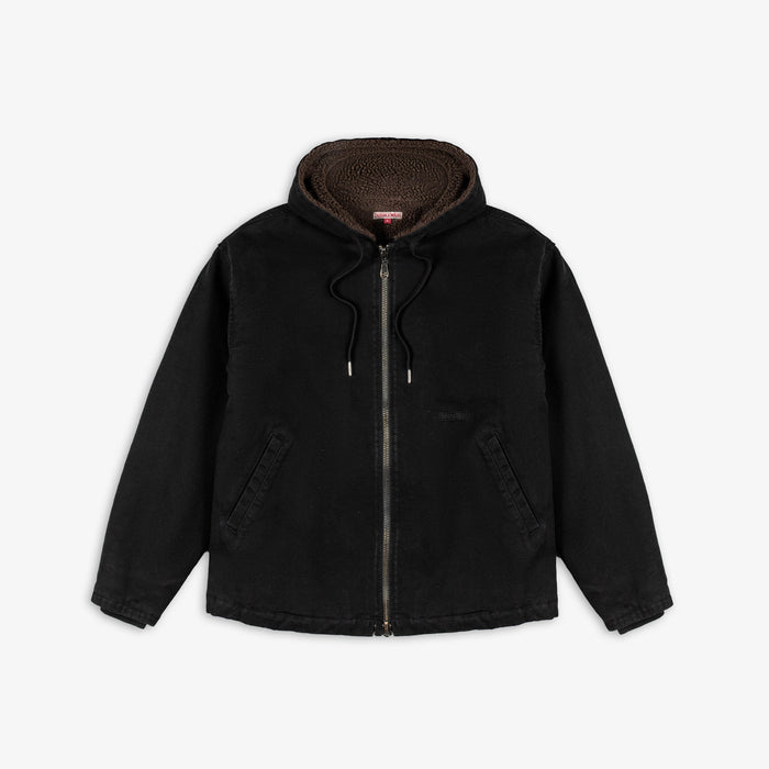 Dubbleware Cavva Fleece Jacket - Washed Black
