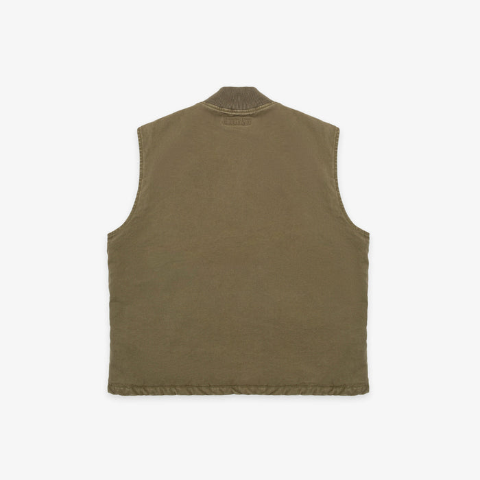 Dubbleware Cavva Fleece Vest - Military Green