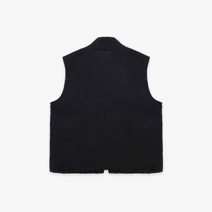 Dubbleware Cavva Fleece Vest - Washed Black