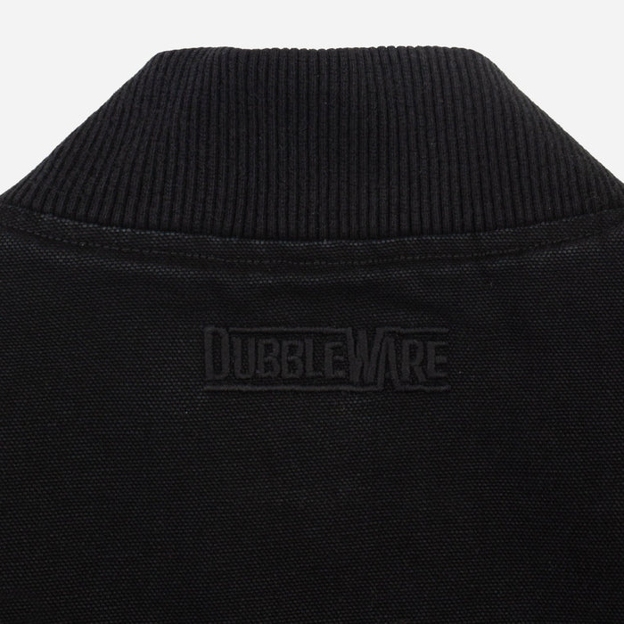 Dubbleware Cavva Fleece Vest - Washed Black