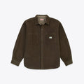 Dubbleware Lined Snap Overshirt - Brown Corduroy