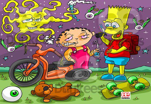 Dunkees Art 6.5" Dab Torch - After School