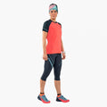 DYNAFIT ALPINE PRO SHORT SLEEVE CORAL MUJER