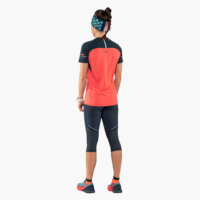 DYNAFIT ALPINE PRO SHORT SLEEVE CORAL MUJER
