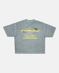 DYNAMIC TEE DYED MID BLUE - COLD CULTURE