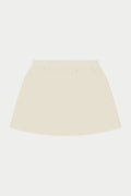 EMBLEM JERSEY SKORT - BUTTERMILK