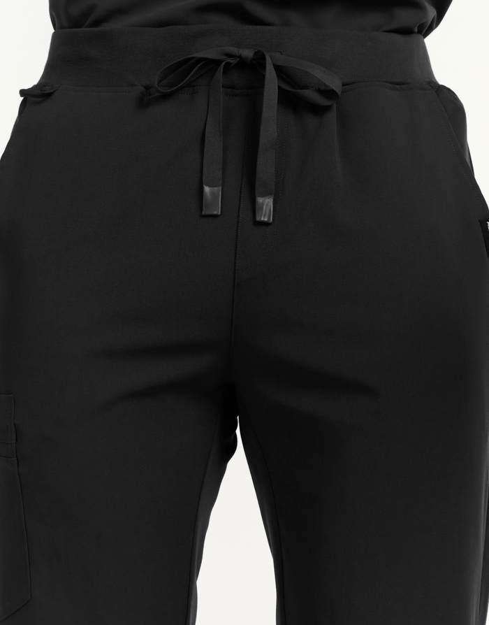 Essential Jogger Scrub Pants - Black