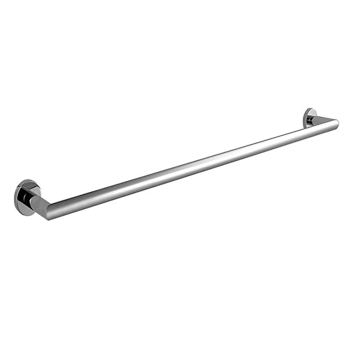 Eva Chrome 600 mm Single Towel Rail - Acqua Bathrooms