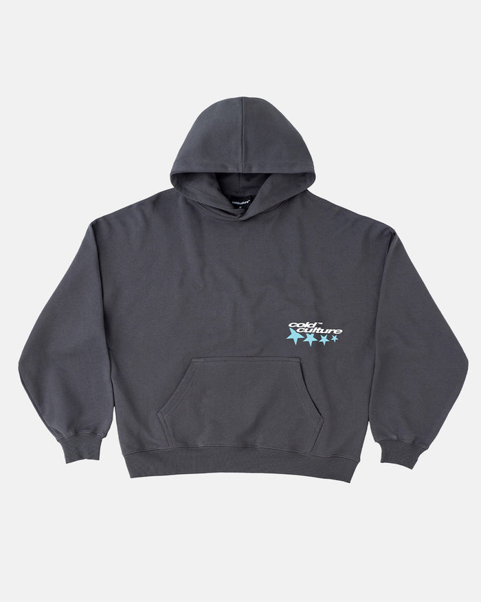 EXPLORE MORE HOODIE DARK GREY - COLD CULTURE