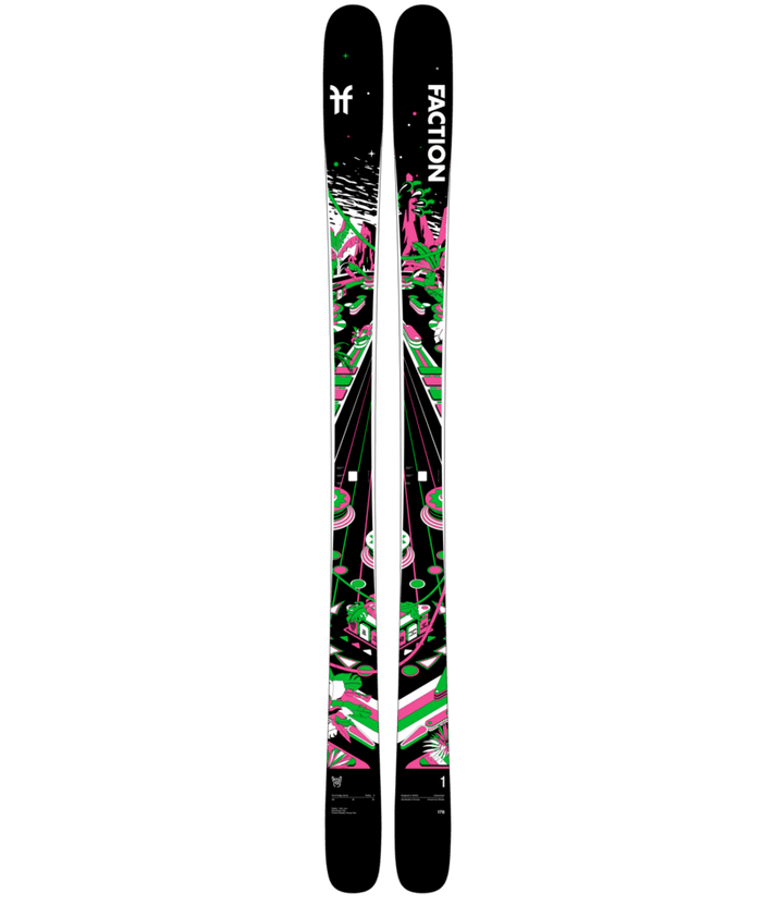BLACK/PINK/GREEN/WHITE / 178CM