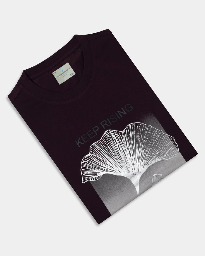 Fig Crew Neck Printed T-Shirt - James