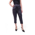 FLEUR DU MAL GREY SILK CULOTTES PANTS - SIZE 6