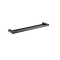 Flores 800 Gunmetal Double Towel Rail - Acqua Bathrooms