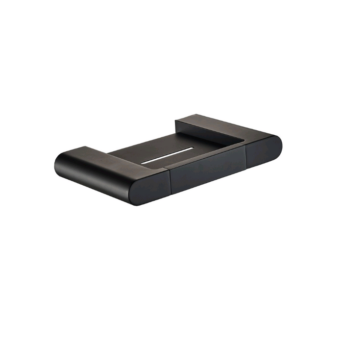 Flores Gunmetal Soap Holder - Acqua Bathrooms