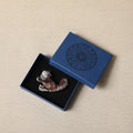 Fluffy cat beaded pin