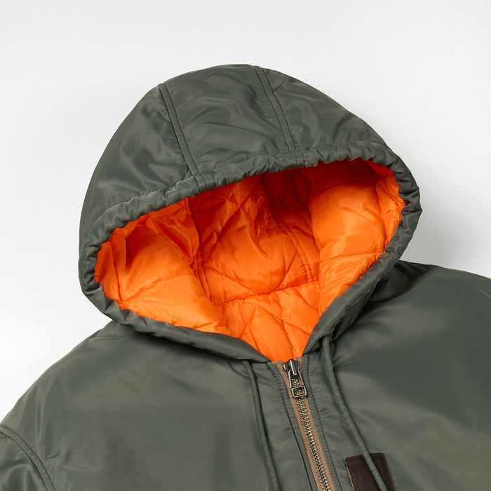 Frizmworks Active MA-1 Hooded Jacket - Olive