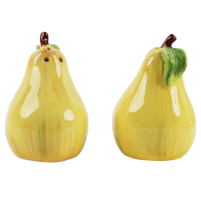Fruit Salt and Pepper Shakers Set - Pear