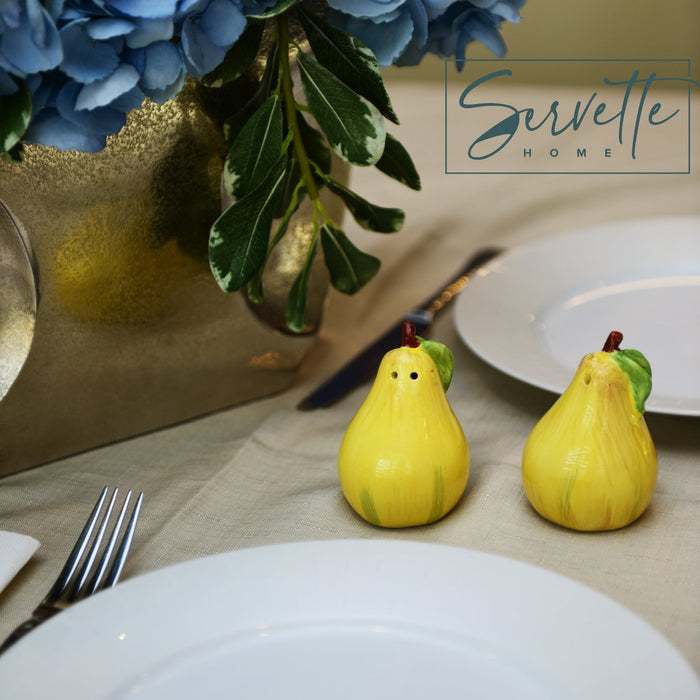 Fruit Salt and Pepper Shakers Set - Pear