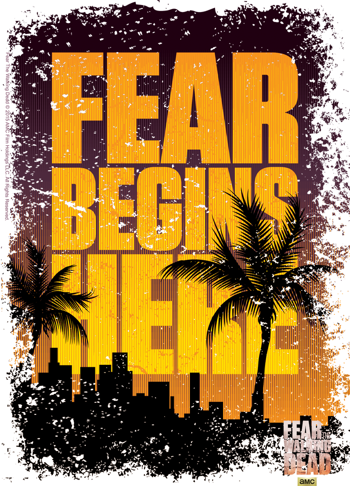 FTWD Fear Begins Here Women's T-Shirt