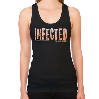 FTWD Infected Women's Racerback Tank