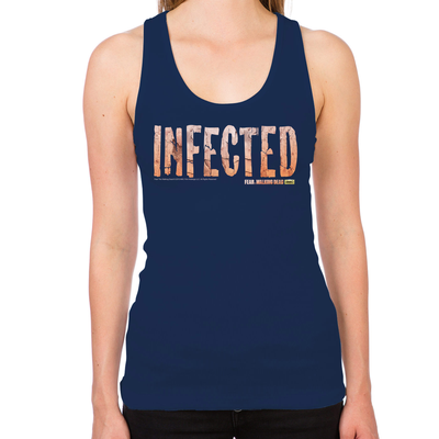 FTWD Infected Women's Racerback Tank