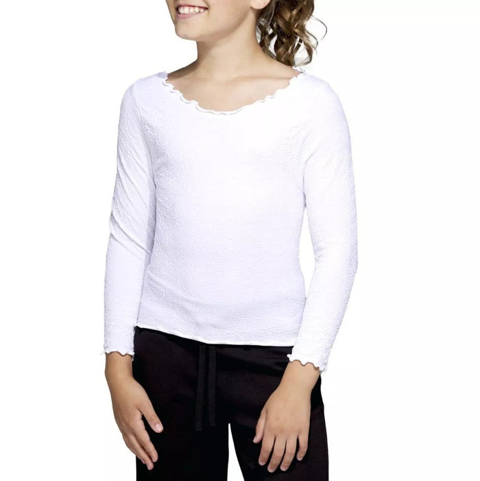 Girl's Jacquard Long Sleeve