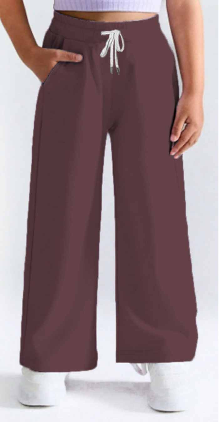 Girls' Yoga Wide Leg Pant