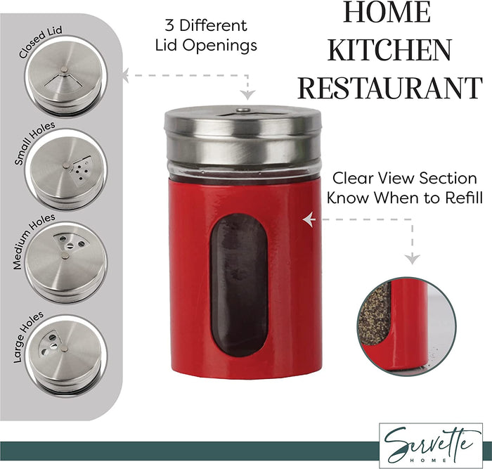 Glass Salt and Pepper Shaker
