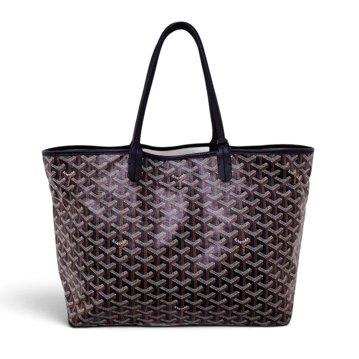 GOYARD BLACK SAINT LOUIS PM TOTE BAG