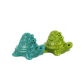 Green Turtle Tower Salt and Pepper Shakers