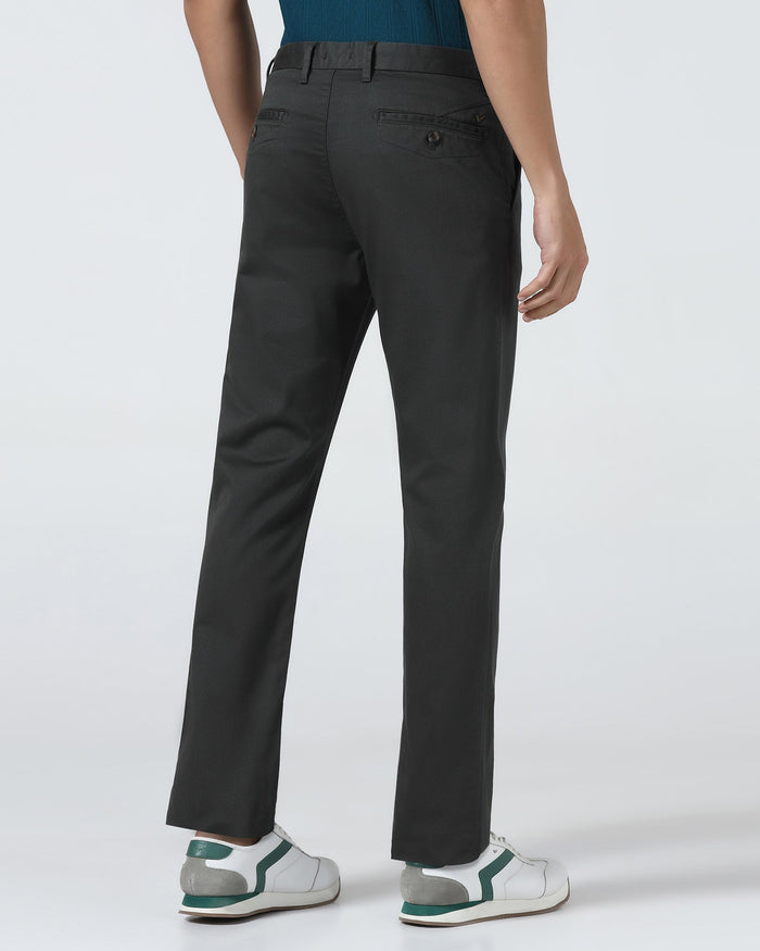 Grey Textured Khaki - Pecan