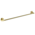 Cesena 750 Brushed Gold Single Towel Rail - Acqua Bathrooms