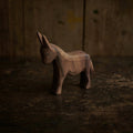 Hancrafted Wooden Standing Donkey