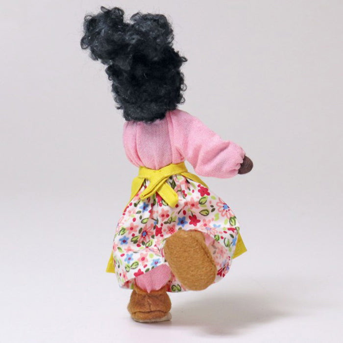 Handmade Cotton Doll's House Doll - Mrs Ebenholz