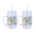Happy Birthday Mason Jar - Set of 2