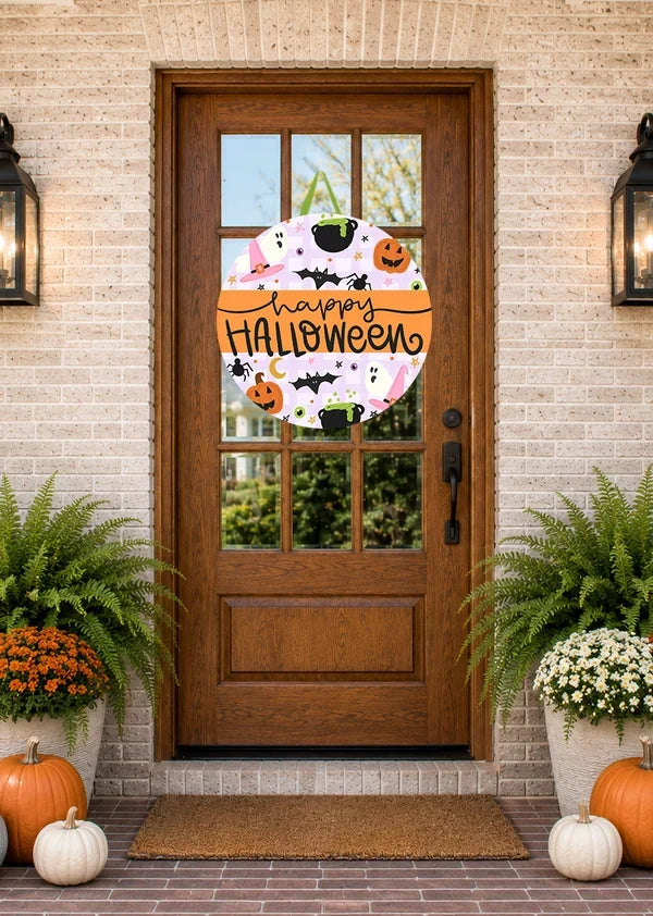 Happy Halloween Door Hanger
